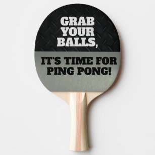 Funny Ping Pong & Table Tennis Paddles | Zazzle