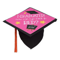 Funny Grad Now Can I Go Back To Bed Pink