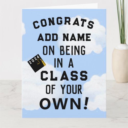 Funny Graduation 2024 Card