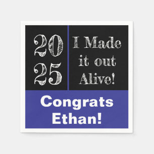 Funny Graduation 2025 Napkins