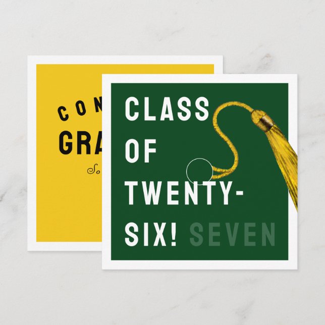 Funny Graduation 2026 Card (Front/Back)