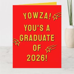 Funny Graduation 2026 Card