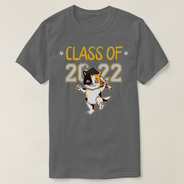 Funny Graduation Animals Class Of 2022 Graduate 1  T-Shirt (Design Front)