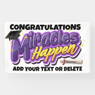 FUNNY Graduation Banner