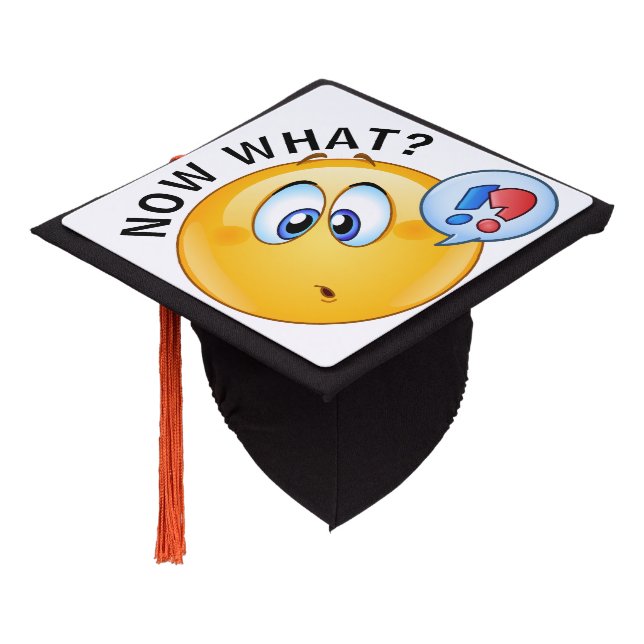 FUNNY  GRADUATION CAP TOPPER (Angled)