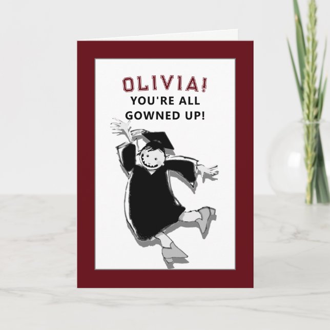 Funny Graduation Card (Front)