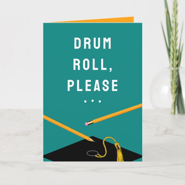 Funny Graduation Card (Front)
