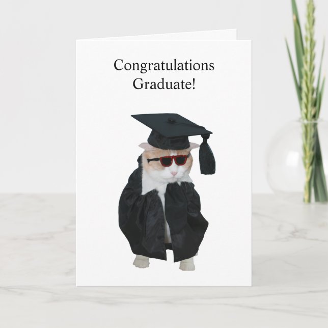Funny Graduation Card (Front)