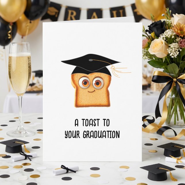 Funny Graduation Card for Graduate (Funny Graduation Card)