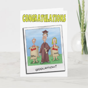 Funny Graduation Cards: Now get a Job Card