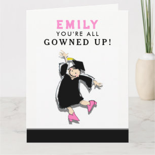 Funny Graduation Congrats Card