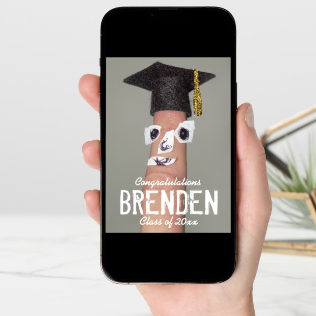 Funny Graduation Congratulations Class of 2023 Card (Front Digital)