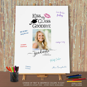 Funny Graduation Guest Signatures Photo Foam Board