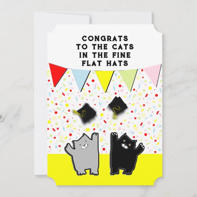 Funny Graduation Party Invites (Front)