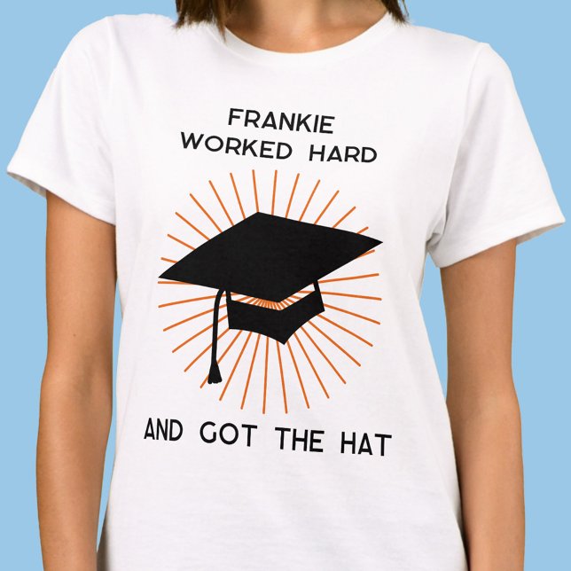 Funny Graduation Personalized T-Shirt (Creator Uploaded)