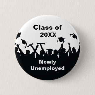 Funny Graduation Pin Buttons