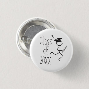 Funny Graduation Runner © - Cross Country, Track Button