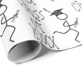 Funny Graduation Runner © - Cross Country, Track Wrapping Paper (Roll Corner)
