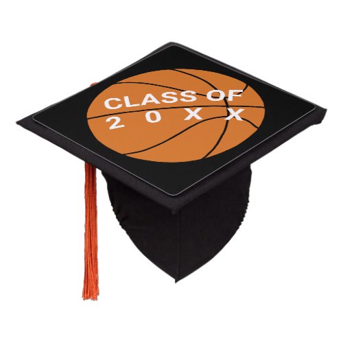 Funny Graduation Sports Basketball Class of 2023 Graduation Cap Topper