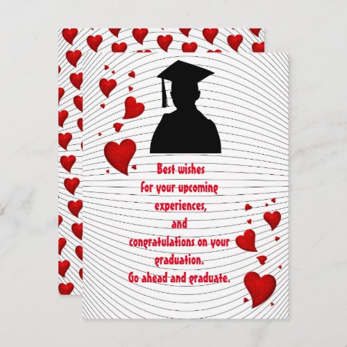 Funny Graduation wish  Card