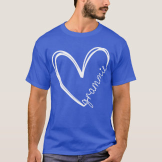 Funny Grammie Heart for Grandma Mother Day Women r T-Shirt