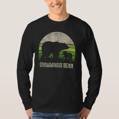 Funny Grammingo Bear  From Grandkids Cub Kids Gran T_Shirt