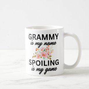 Funny Grammy Is My Name, Spoiling Is My Game, Coffee Mug