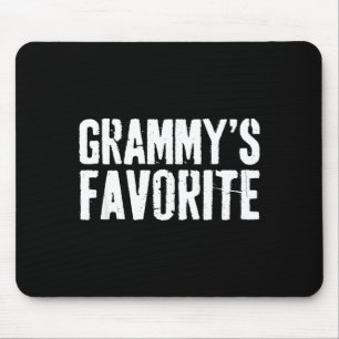 Funny Grammy’s Favorite Funny Grandparent Granhild Mouse Pad