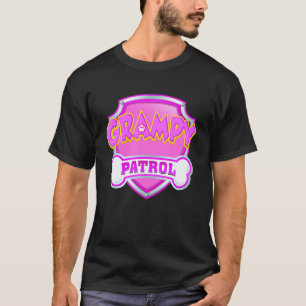 Funny Grampy Patrol - Dog Mom, Dad For Men Women T-Shirt