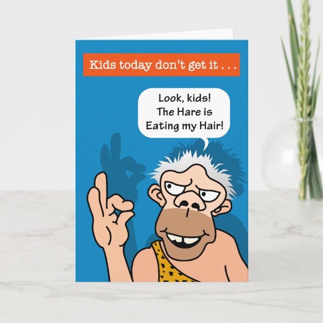 Funny Grandfather Birthday Card (Front)
