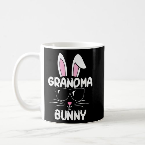 Funny Grandma Bunny Easter Family Matching Pajamas Coffee Mug