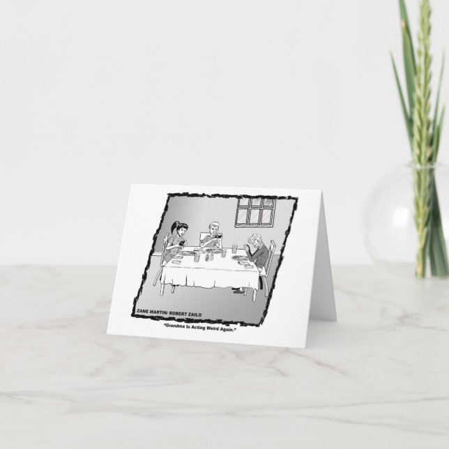 Funny Grandma card (Front)