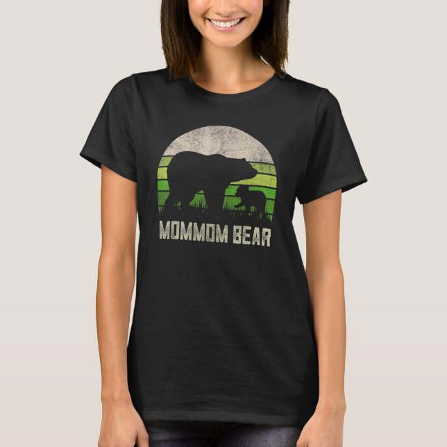 Funny Grandma  From Grandson Granddaughter Mommom  T-Shirt (Front)