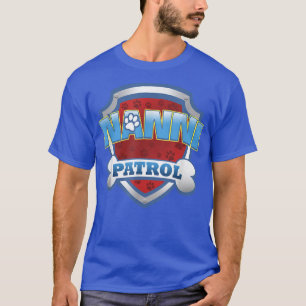 Funny Grandma Patrol Dog Mom, Dad For Men Women  T-Shirt