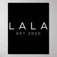 Funny Grandma Soon To Be Lala Est 2020 New Grandma