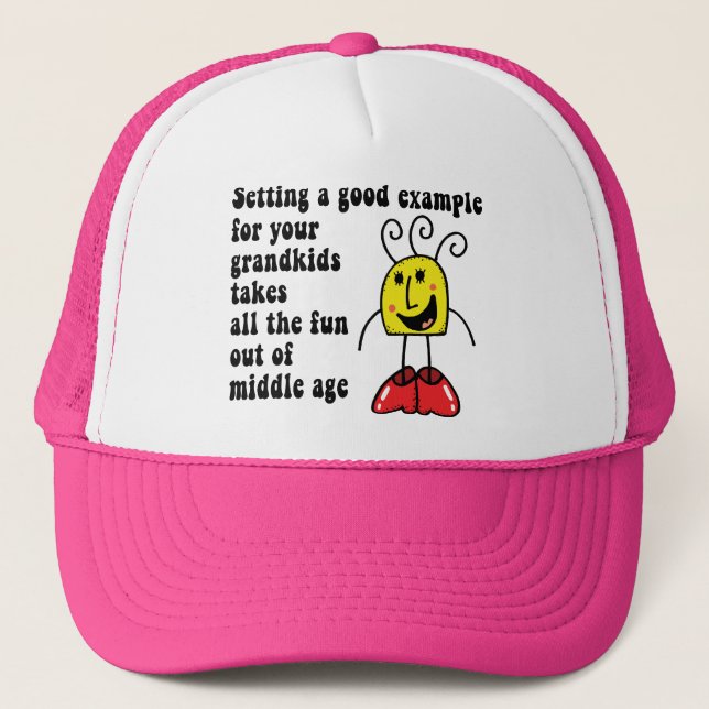 Funny Grandma Trucker Hat (Front)