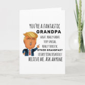 Funny Grandfather Birthday Best Gift Card
