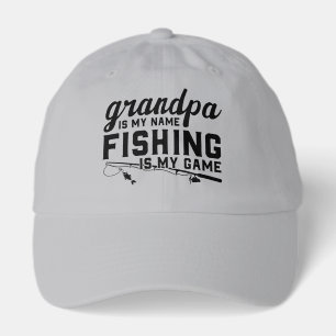Funny Grandpa fishing lovers Hat