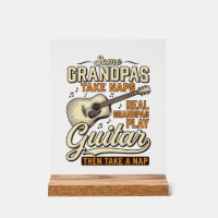 Funny Grandpa Guitar Vintage Engraving Shirt Desig