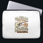 Funny Grandpa Guitar Vintage Engraving Shirt Desig Laptop Sleeve<br><div class="desc">Funny Grandpa Guitar Vintage Engraving Shirt Design_1</div>