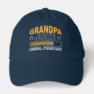 Funny Grandpa joke word art  Hat