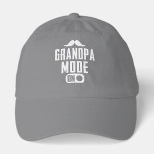 Funny Grandpa mode word art  Hat