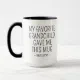 5Aup Taza De Café Con Texto En Inglés "I Love How We All Know That I'm Your Favorite Grandchild Grandpa" Para El Día De La Madre Y El Abuelo Para Abuelo