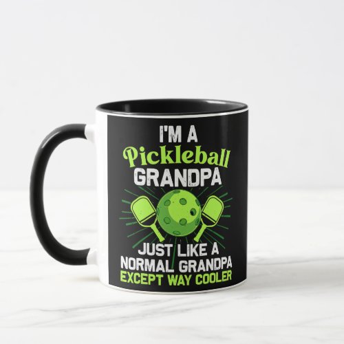 Funny Grandpa Pickleball For Men Grandfather Papa Mug