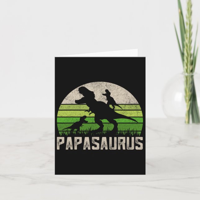 Funny Grandpa Shirts Daddy Funny Fathers Day Gift  Card (Front)