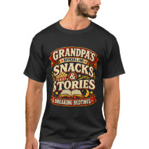Funny Grandpa Snacks Stories Bedtime Rules.