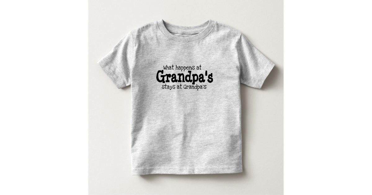 Funny Grandpa Spoil Grandchild Grandkid Toddler T-shirt