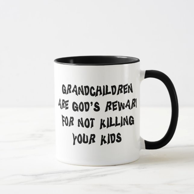 Funny Grandparents Gift Mug (Right)