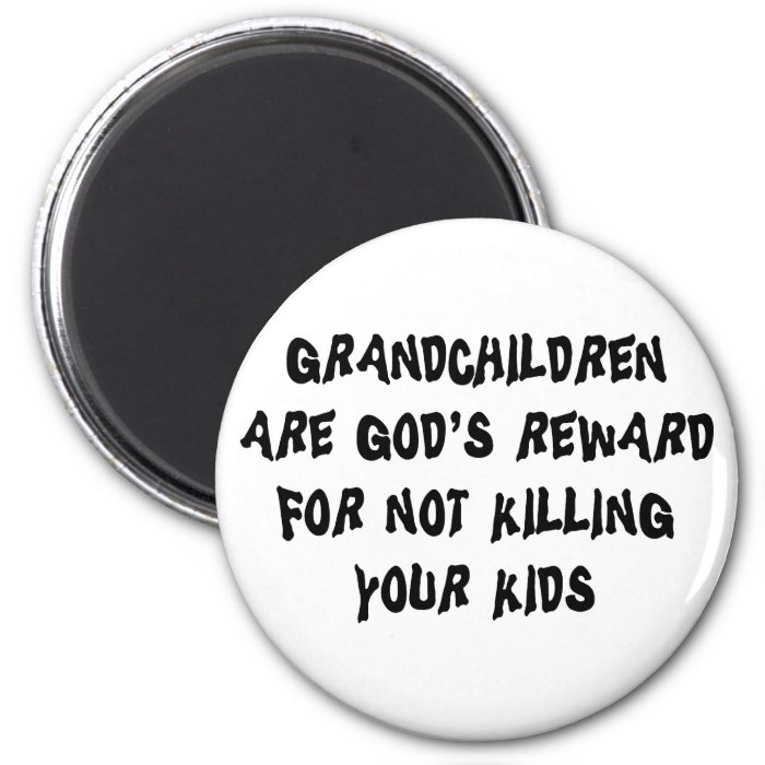 Funny Grandparents Magnet