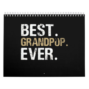 Funny Grandson   Best Grandpop Ever Calendar